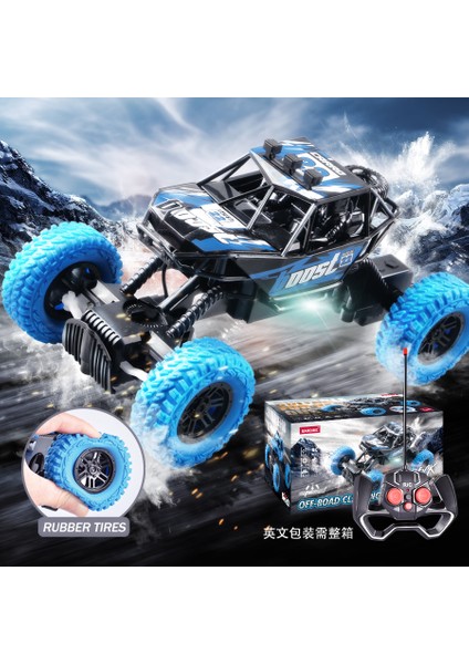 Renkli Yanıp Sönen Işıklar Lastik Tekerlekler Noel Çocuklarına Uygun Off-Road Oyuncak Araba ile Uzaktan Kumandalı Araba (Yurt Dışından) fiyatları