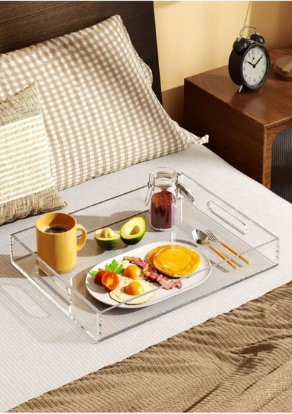 Luxury Çok Yönlü Akrilik Saklama Tepsisi - Su GEÇIRMEZ--30X40CM 1 Adet