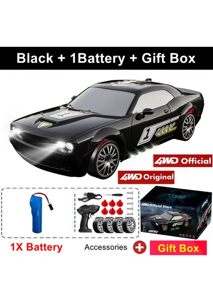 4WD Süper Drift Araba Uzaktan Kumanda Rc Kamyon Rtr Radyo Gtrpro 4x4 Araba Yarışı AE86PRO Oyuncaklar Çocuklar Için Çocuk Yetişkin Noel Hediyesi (Yurt Dışından)