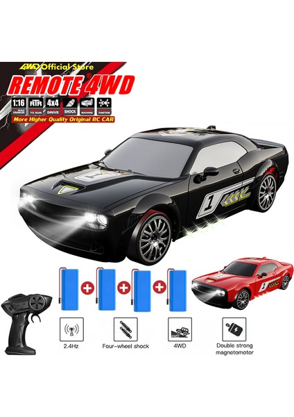4WD Süper Drift Araba Uzaktan Kumanda Rc Kamyon Rtr Radyo Gtrpro 4x4 Araba Yarışı AE86PRO Oyuncaklar Çocuklar Için Çocuk Yetişkin Noel Hediyesi (Yurt Dışından)