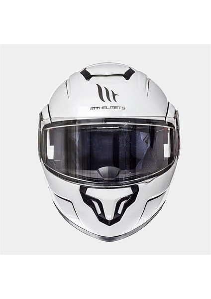 Atom Sv Solid Gloss Çene Açılır Motosiklet Kaskı