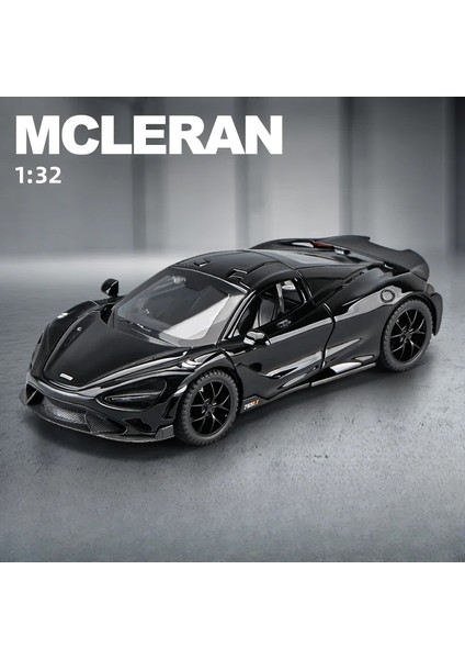 1:32 Mclaren 765LT Spor Araba Modeli Ses Işığı Çocuk Döküm Oyuncak Araçlar Erkek Araba Oyuncak Hediye Toplu Voiture Minyatür (Yurt Dışından) fiyatları