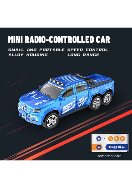 Yeni Rc Araba Mını Alaşım 1/64 Uzaktan Kumanda Araba Taşımak Için Uygun 60 Dakika Çalışma Süresi Çocuk Hediyeleri Oyuncaklar (Yurt Dışından)