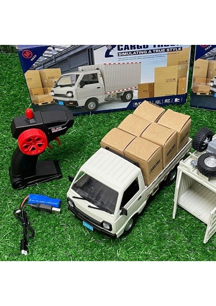 1:10/1:16 Wpl D12 Simülasyon Drift Tırmanma Kamyon Rc Model Araba LED Işık Haul Kargo Uzaktan Kumanda Oyuncak Hediye Yılbaşı Hediyesi (Yurt Dışından)