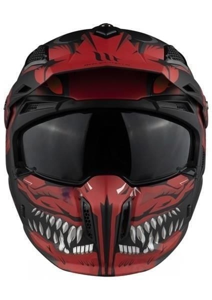 Street Fighter Sv Aztec Motosiklet Kaskı