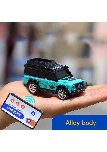 Trasped 1:64 Alaşım Mini Rc Araba 5 Klı Elektrikli Masaüstü Uzaktan Kumanda Arabalar Simülasyon Römork ile Premium Küçük Oyuncaklar (Yurt Dışından) modelleri