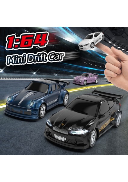 Yeni 4WD 2.4ghz Rc Simülasyon Mini Drift Araba Palm Yarışı Modeli Masa Oyuncakları 1/64 Ölçekli Uzaktan Kumanda Araba Çocuklar Için Hediye Boys. (Yurt Dışından)