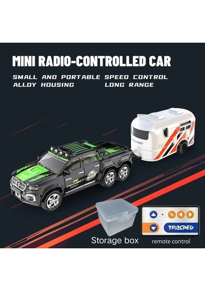 1/64 Mini Rc Araba 2.4g Uzaktan Kumanda Arabalar Sürüklenen Alaşım Kamyon Modeli Işık ile Off-Road Araç Çocuk Oyuncakları Boys Için Çocuk Hediye (Yurt Dışından)