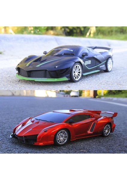 1:18 Rc Araba Yüksek Hızlı Uzaktan Kumanda Araba Yarışı Işık ile Drift Kamyon Yarış Aracı Modeli Çocuk Doğum Günü Hediyesi Çocuk Oyuncak (Yurt Dışından)