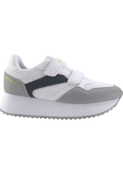 Double Velcro Sneaker Beyaz Kadın Bot