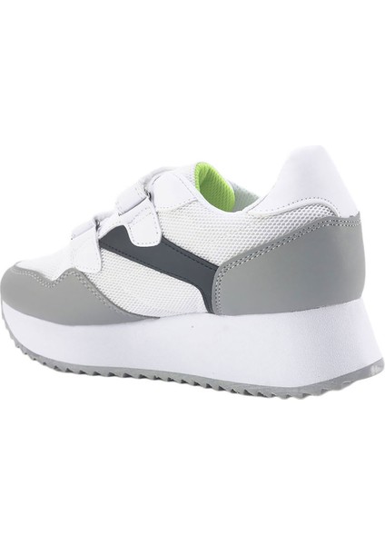 Double Velcro Sneaker Beyaz Kadın Bot indirimleri