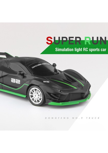 1:18 Rc Araba Yüksek Hızlı Uzaktan Kumanda Araba Yarışı Işık ile Drift Kamyon Yarış Aracı Modeli Çocuk Doğum Günü Hediyesi Çocuk Oyuncak (Yurt Dışından)