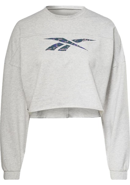 Modern Safari Cover Gri Kadın Sweatshirt fiyatları