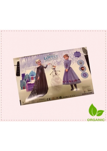 Luxury Karlar Ülkesi Frozen Elsa ve Anna Bebek Oyuncak Seti 4lü Evcilik Oyuncakları Kız Cocuk Erkek Cocuk 1 Adet