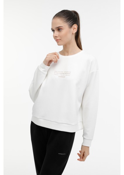 Wl Carla-B 16 3pr Ekru Kadın Sweatshirt