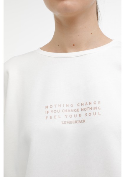 Wl Carla-B 16 3pr Ekru Kadın Sweatshirt