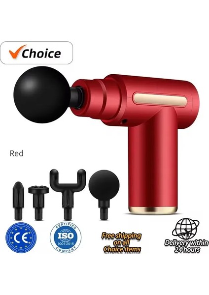 USB Mini Masaj Fasya Kas Gevşeme Titreşimli Masaj Fitness Kapmak Fasya Tabancası (Yurt Dışından)