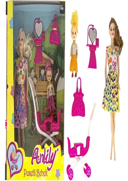 Luxury Oyuncak Anlily Kutuda 2li Pusetli Bebek 02405 1 Adet