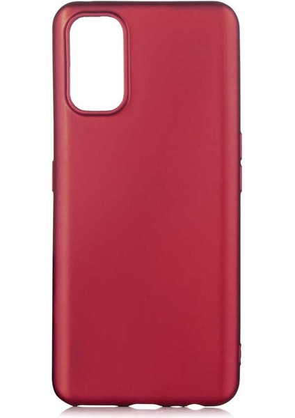 Realme 7 Pro Kılıf Klcr Premier Silikon Kapak-Mürdüm