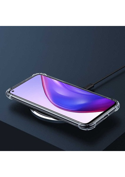 Xiaomi Mi 10T 5g Kılıf Klcr Nitro Anti Shock Silikon-Renksiz