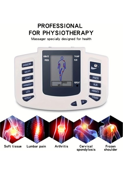 Ems Onlarca Kas Elektrostimülatör Tam Vücut Dijital Meridyen Fizyoterapi Aparatı Düşük Frekanslı Darbeli Masaj (Yurt Dışından) modelleri