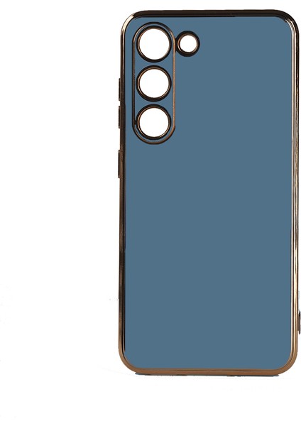 Galaxy S23 Plus Kılıf Klcr Bark Kapak-Mavi