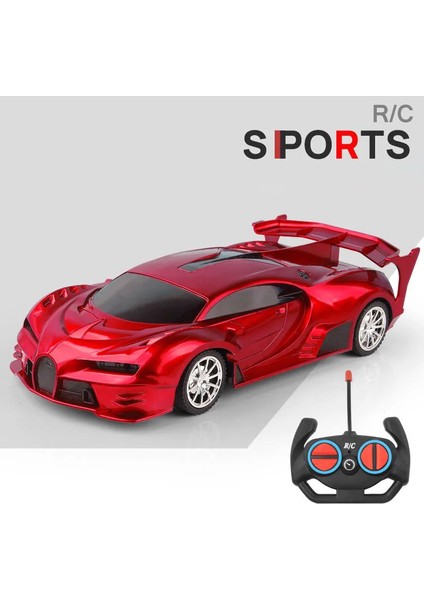 1/18 Rc Araba LED Işık Radyo Uzaktan Kumanda Spor Arabalar Yarış Yüksek Hızlı Sürücü Araç Drift Erkek Kız Oyuncaklar Çocuklar Için Hediyeler (Yurt Dışından)