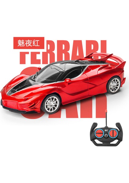LED Işık Rc Araba Oyuncak 1/18 2.4g Radyo Uzaktan Kumandalı Arabalar Yüksek Hızlı Spor Araba Dublör Drift Yarış Oyuncak Arabalar Erkek Çocuklar Için (Yurt Dışından)