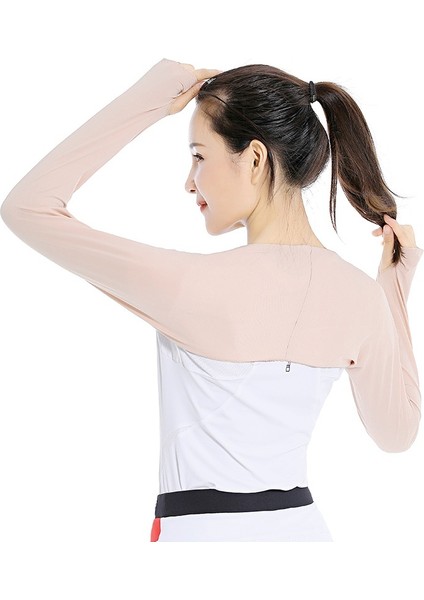Açık Hava Sporları Buz Ipek Tek Satırlı Raglan Güneş Koruma Kolları (Yurt Dışından)