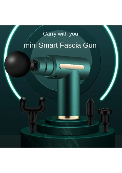 Mini Masaj Fasya Kas Gesevşeme Titreşimli Masaj Fitness USB Kapmak Fasya Tabancası (Yurt Dışından)