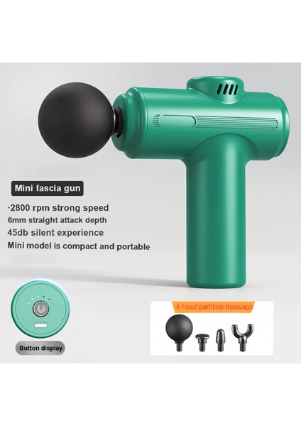USB Mini Masajes Tabancası Fasya Makinesi Kas Gesem Titreşimli Tabanca Çubuk Masaj Fitness Aracı Kas Masaj Tabancasını Sizin Için (Yurt Dışından)