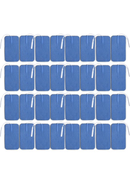 50/100 5x9 cm Onlarca Elektrot Pedleri Fizyoterapi Aksesuarları Ems Kas Stimülatörü Yama Yedek Pedler Vücut Masajı (Yurt Dışından)