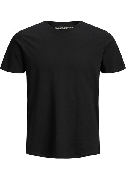 JJEORGANIC BASIC TEE SS O Siyah Erkek Kısa Kol T-Shirt