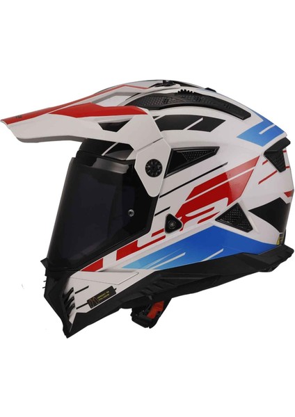 Pioneer 2 Namib Kros Motosiklet Kaskı