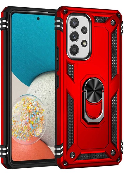 Galaxy A53 5g Kılıf Klcr Vega Kapak-Siyah