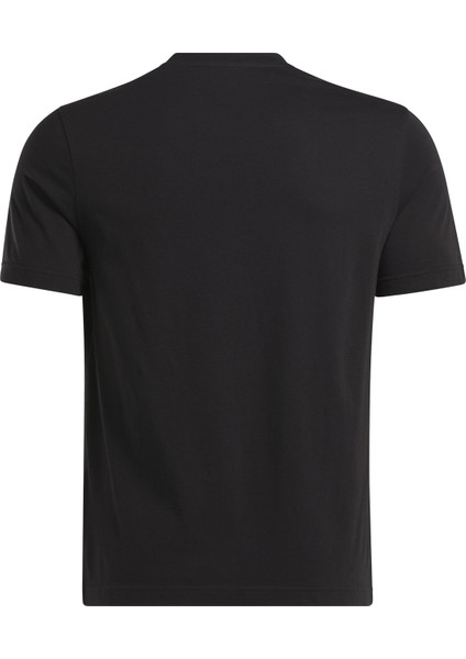 IDENTITY STACKED Siyah Erkek Kısa Kol T-Shirt