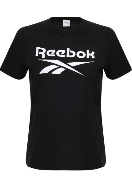 RI BL T-SHIRT Siyah Kadın Kısa Kol T-Shirt