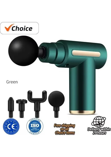 USB Mini Masaj Fasya Kas Gevşeme Titreşimli Masaj Fitness Kapmak Fasya Tabancası (Yurt Dışından)