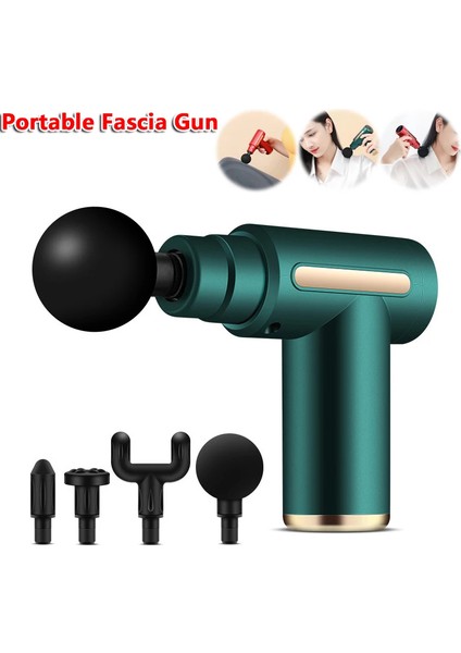2025 USB Mini Masaj Tabancası Fasya Kas Gevşeme Titreşimli Tabanca Çubuk Masaj Fitness Kapmak Fasya Tabancası (Yurt Dışından)