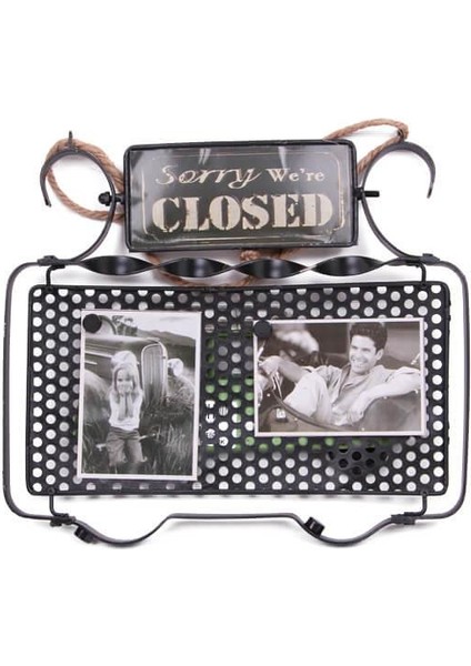 Dekoratif Metal Kapı Yazısı Araba Dekorlu Vintage Hediyelik fiyatları