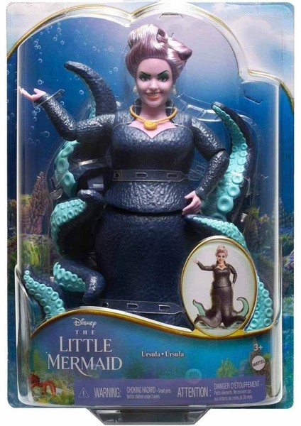 Luxury Disney Küçük Deniz Kızı Ursula Bebek HLX12 1 Adet