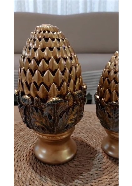 Luxury Kozalak Biblo Altın Takım 1 Adet