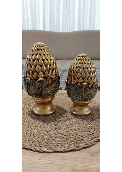 Luxury Kozalak Biblo Altın Takım 1 Adet