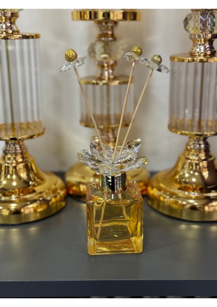 Luxury Kristal Koku Şişesi Gold 1 Adet modelleri
