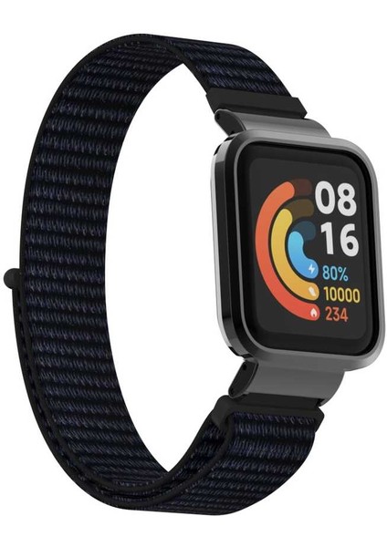 Xiaomi Redmi Watch (Mi Watch Lite) Uyumlu Krd-61 Hasır Kordon Zore - No7