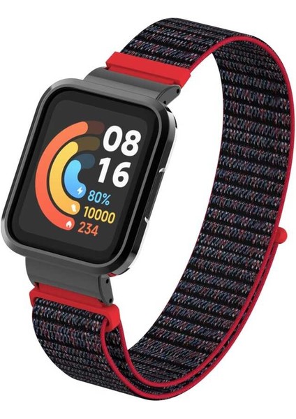 Xiaomi Redmi Watch (Mi Watch Lite) Uyumlu Krd-61 Hasır Kordon Zore - No7