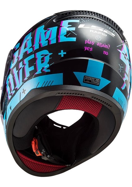 Rapid Player Full Face Motosiklet Kaskı indirimleri
