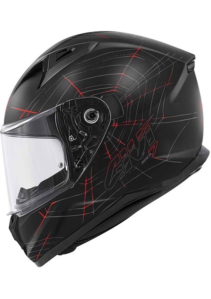 50.7 Phobia Kapalı Motosiklet Kaskı