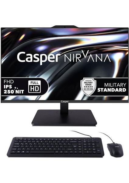Nirvana Aıo A800 I7 13620H 3.6ghz 32GB 1tb SSD Intel Irıs x WIN11 23.8''