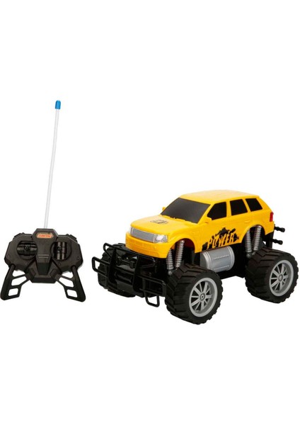 Luxury 1:18 Uzaktan Kumandalı Jumbo Wheels USB Şarjlı Araba 26 cm 1 Adet